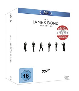The James Bond Collection: Alle 23 Filme inkl. Leerplatz für Spectre