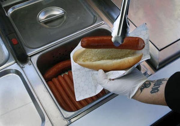 Hotdog aus dem Sarg