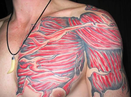 Anatomische Tattoos