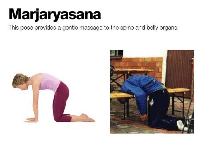 Yoga für Besoffene