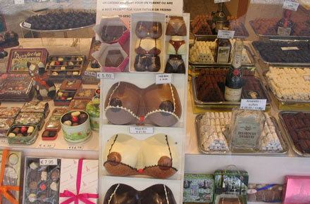 Erotische Schokolade
