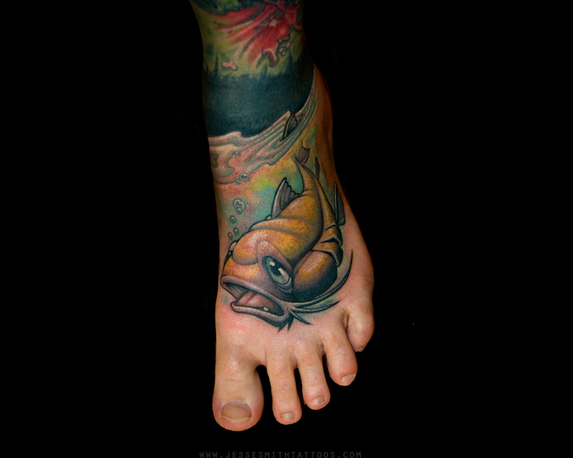 Geniale Tattoos von Jesse Smith