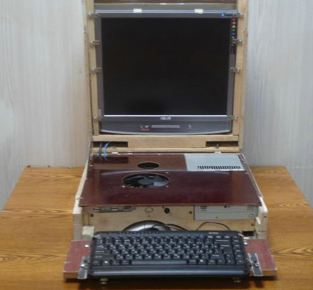 Laptop Marke Eigenbau