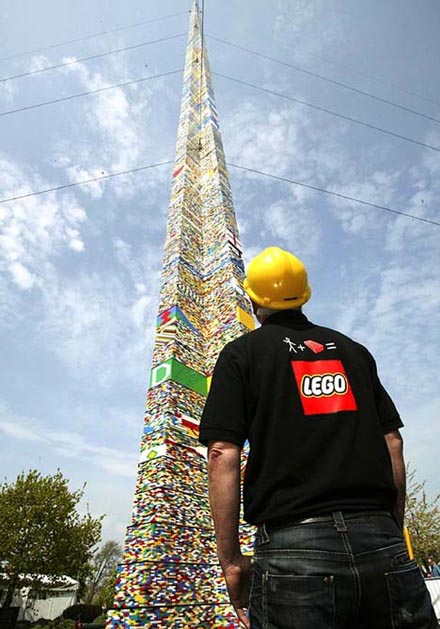 Legoturm Weltrekord