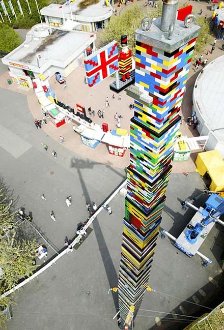 Legoturm Weltrekord
