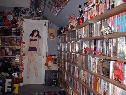 Manga Fan mit Sammeltick