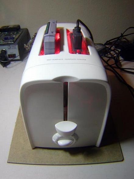 Super Nintendo Toaster