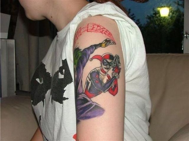 Tattoos mit Superhelden