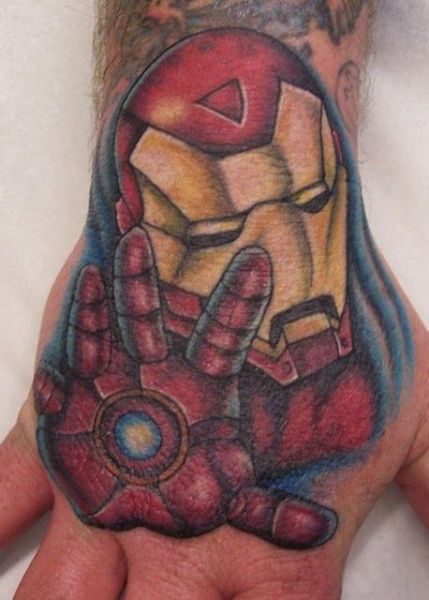 Tattoos mit Superhelden