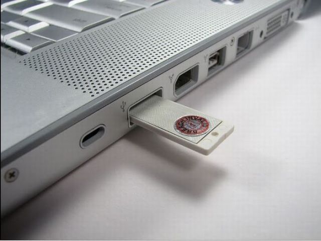 Cooler USB Stick Marke Eigenbau