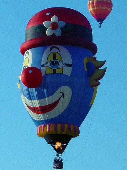 Verrückte Heissluftballons
