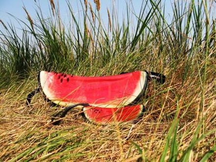 Die Wassermelone zum umhängen