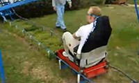 Garten-Achterbahn