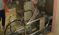 Fahrrad Parkhaus in Japan