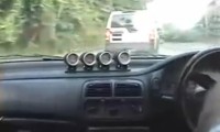 Auto abschleppen geht schief
