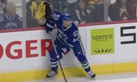 Bodycheck-Fail beim Eishockey