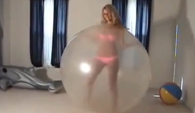 Die Frau im Ballon