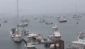 Mit dem Boot geblitzt worden