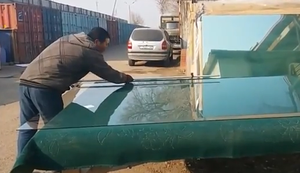 Glasscheiben zuschneiden