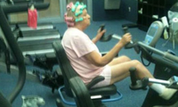 Sportsfreunde im Fitnesscenter