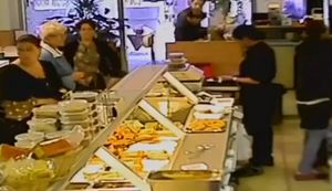 Schnell zum Buffet