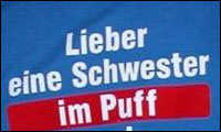 lieber eine schwester im puff... lieber eine schwester im puff...