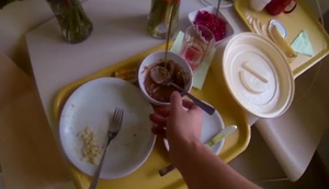 Tierischer Besuch zum Essen