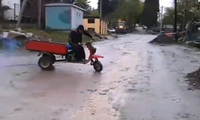 Erst driften dann abtauchen