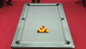 Schnelle Pool-Billard-Partie