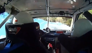 Kleiner Zwischenfall bei der Rallye