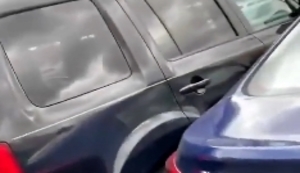 Große Probleme auf dem Parkplatz