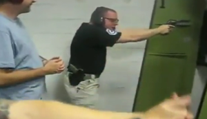 Sicherheitseinweisung am Schießstand