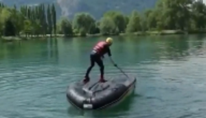 Boot umdrehen ohne nass zu werden