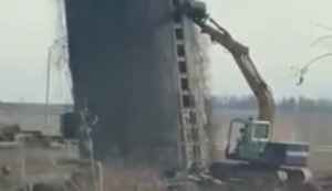 Silo-Abriss filmen