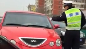 Ungeduldiger Autofahrer