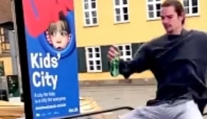 Lässiger Abgang