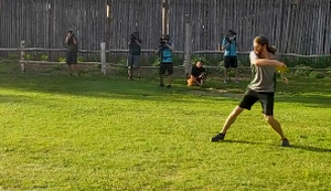 Hole in One beim Disc Golf