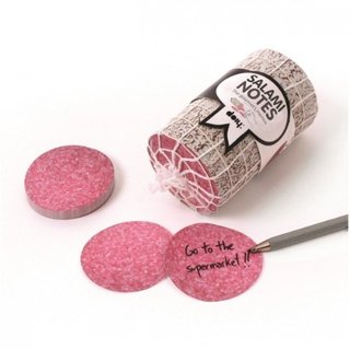 Salami Notiz Wurst Salami Notiz Wurst