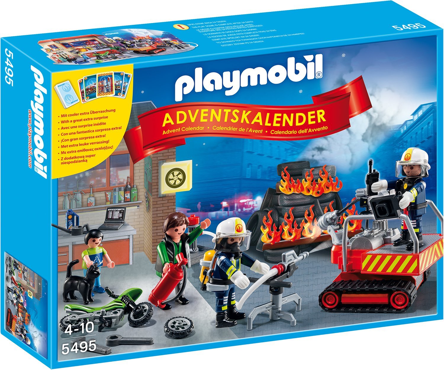 PLAYMOBIL Adventskalender Feuerwehreinsatz