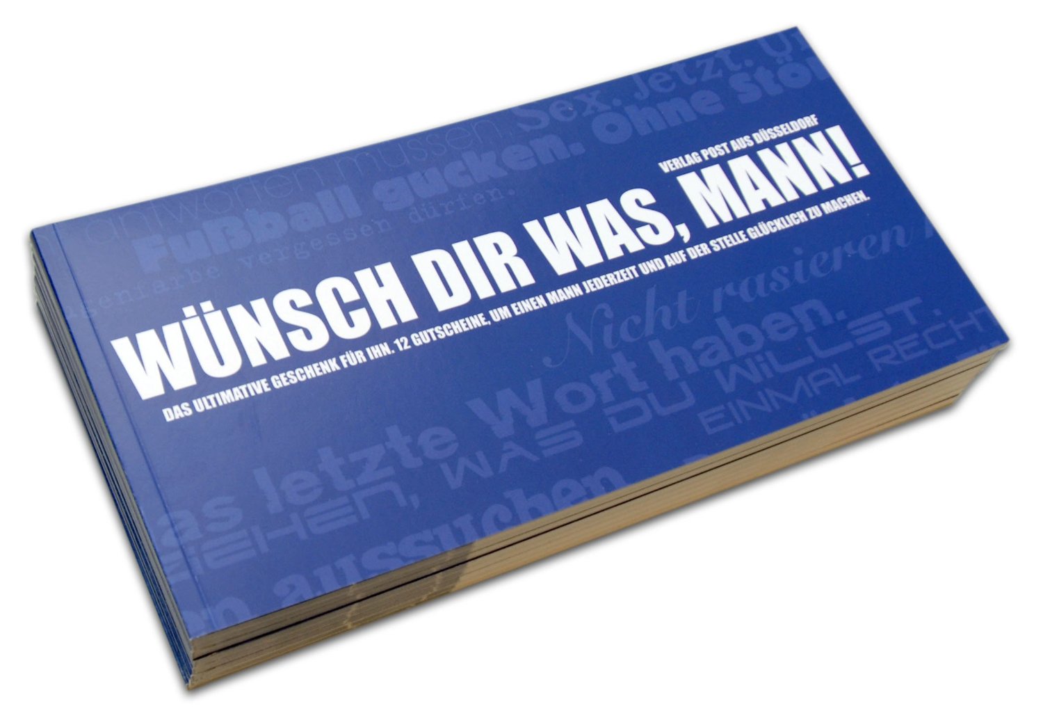 Gutscheinbuch für Männer