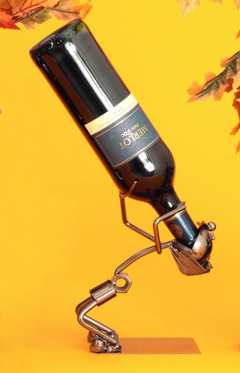 Wein-Flaschenhalter Lustiger Trinker Wein-Flaschenhalter Lustiger Trinker