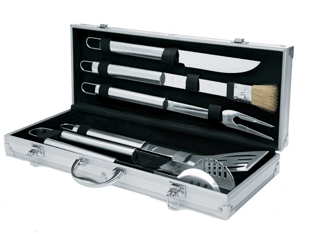 Barbecue Grillset aus Edelstahl Barbecue Grillset aus Edelstahl