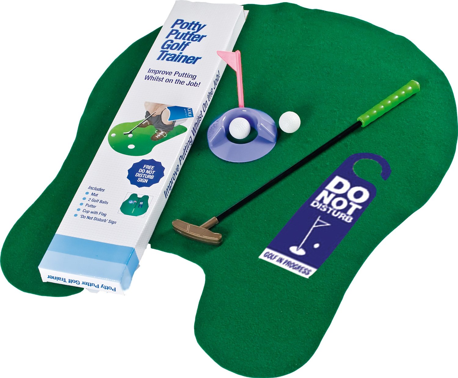 WC Golf Set für die Toilette WC Golf Set für die Toilette