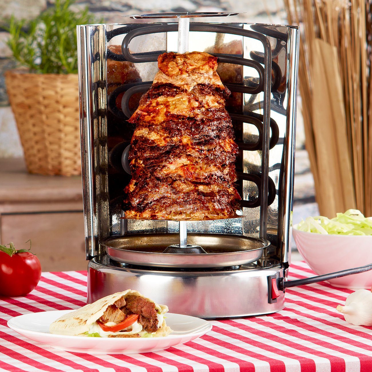 Döner- und Schaschlik-Grill Döner- und Schaschlik-Grill