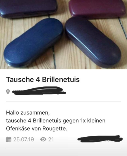 Lustiges aus der Welt der Kleinanzeigen