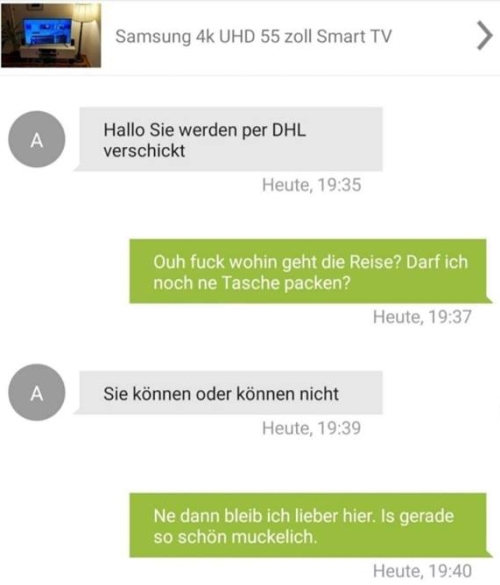 Lustiges aus der Welt der Kleinanzeigen