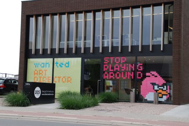 Kunst mit Post-It-Zetteln