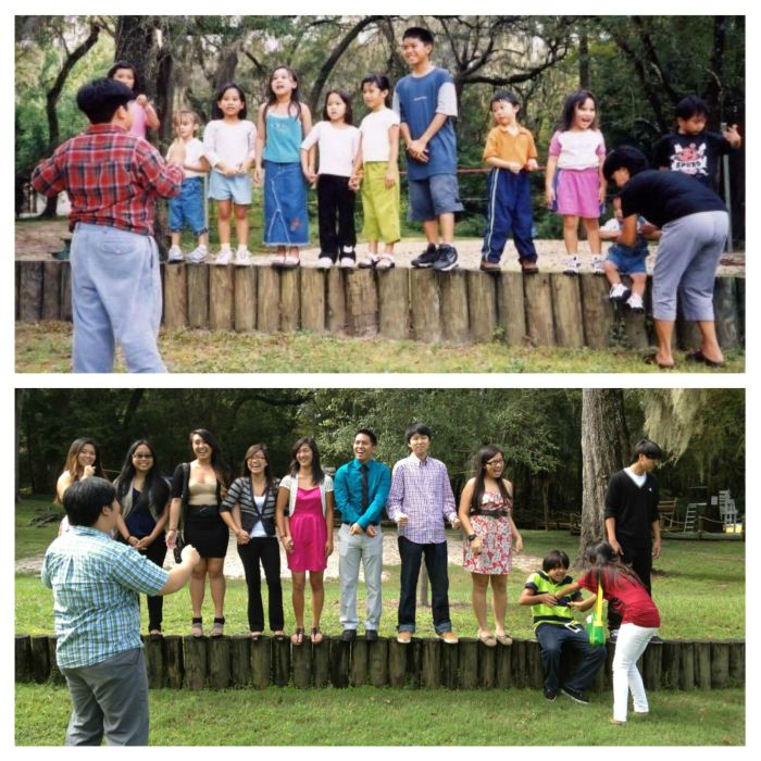 Alte Fotos nachgestellt