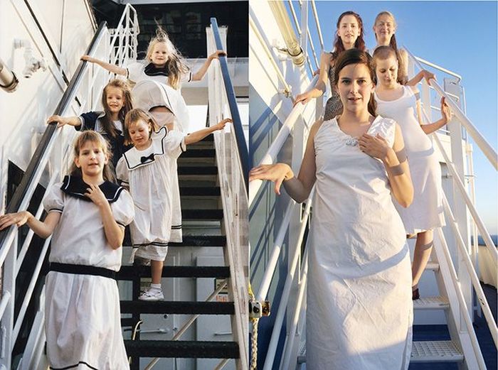 Alte Fotos nachgestellt