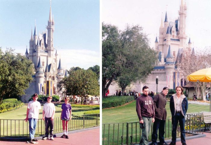 Alte Fotos nachgestellt